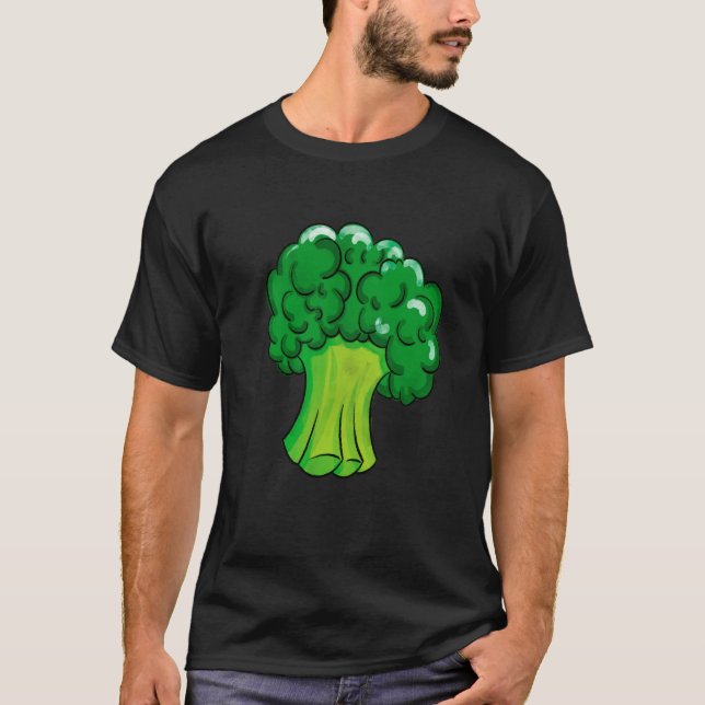 Broccoli Is Life Fun Graphic Vegetable  1 T Shirt (Framsida)