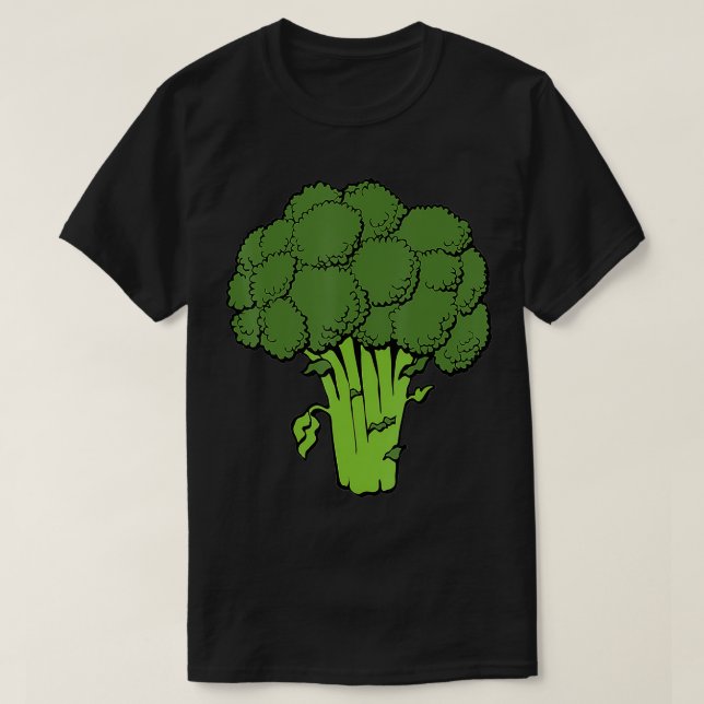 Broccoli Is Life Fun Graphic Vegetable  T Shirt (Design framsida)