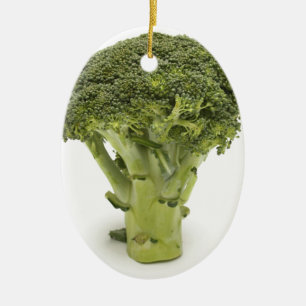 Broccoli Julgransprydnad Keramik