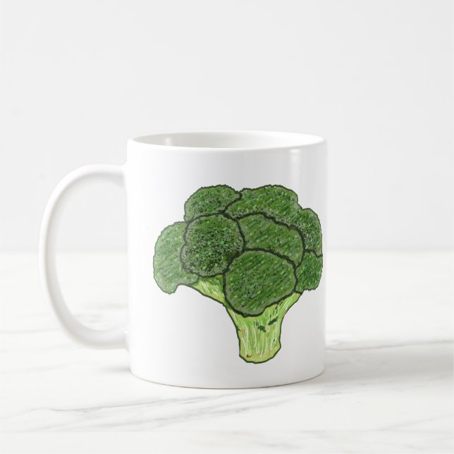 Broccoli Kaffemugg (Vänster)