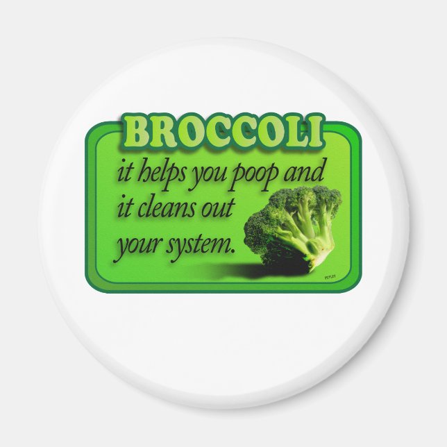 Broccoli-kopia Magnet (Framsidan)