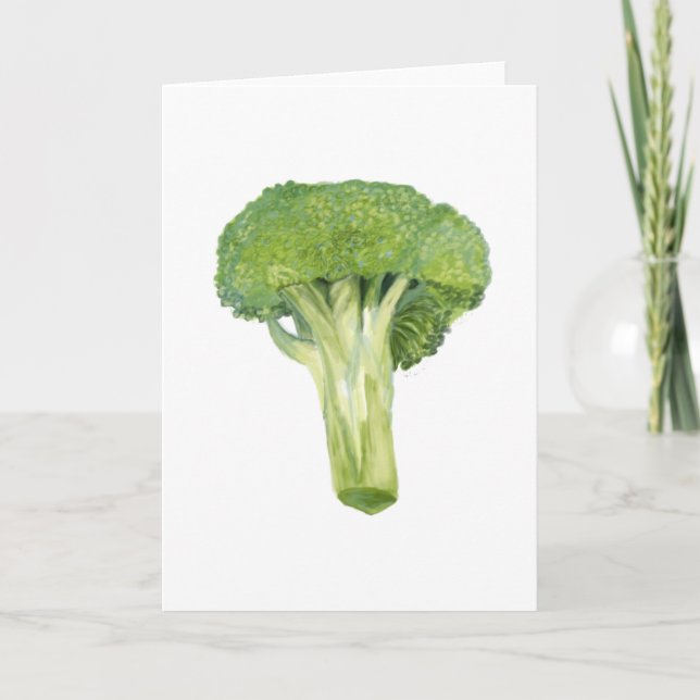 broccoli kort (Framsida)