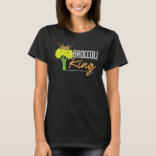 Broccoli Kung Broccoholic Grönsak Vegetarian Veg T Shirt