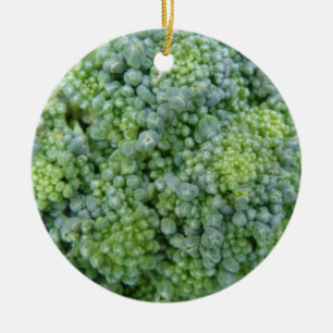 Broccoli Macro Anpassningsbar Birthday Julgransprydnad Keramik