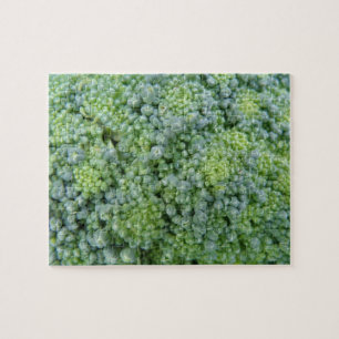 Broccoli Macro Puzzle Pussel