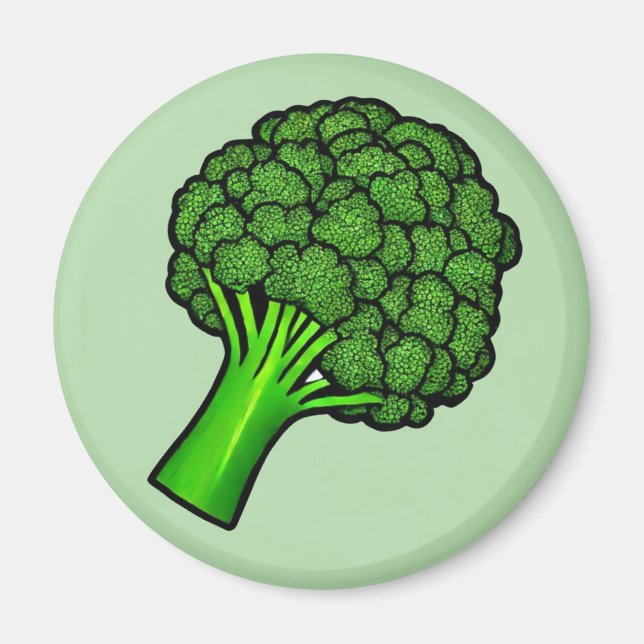 Broccoli Magnet (Framsidan)