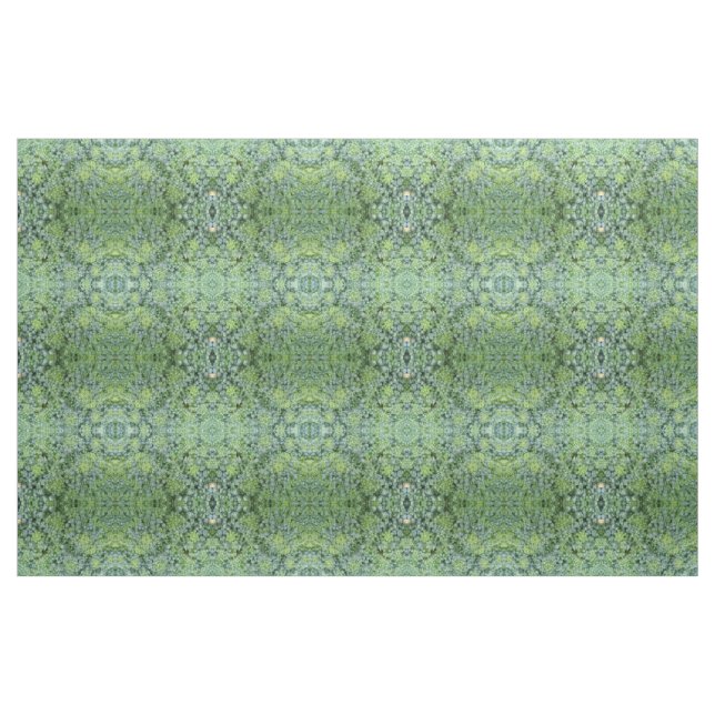 Broccoli Makro Mönstrad Tyg (Fat Quarter)
