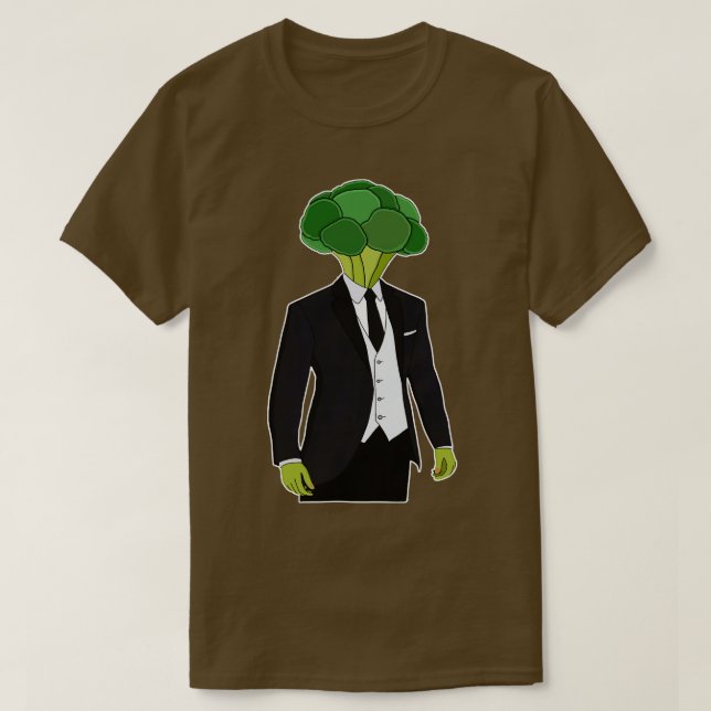 Broccoli Man T Shirt (Design framsida)