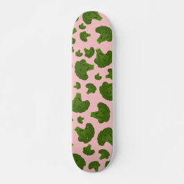 Broccoli Mönster Mini Skateboard Bräda 18,5 Cm