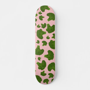 Broccoli Mönster Mini Skateboard Bräda 18,5 Cm
