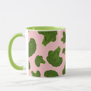 Broccoli Mönster Mugg