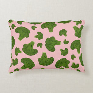 Broccoli Mönster Prydnadskudde