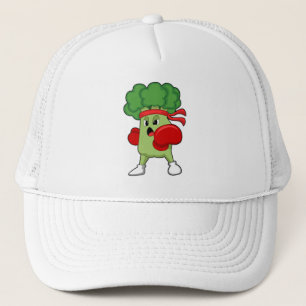 Broccoli på Boxning med Boxnings-handskar Keps