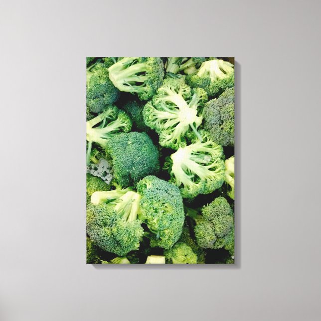 Broccoli Photo Canvas (Framsida)