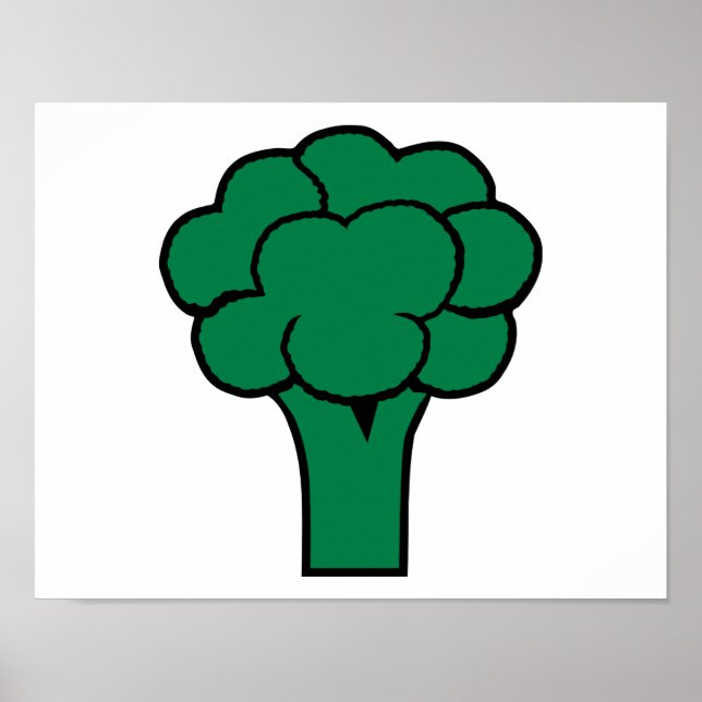 Broccoli Poster (Framsidan)