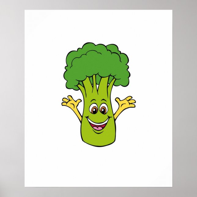 Broccoli Poster (Framsidan)