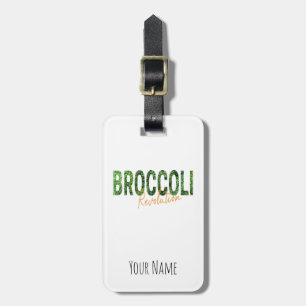 Broccoli Revolution Vegans Veggies och Vegetarian Bagagebricka