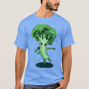 Broccoli Singing T Shirt