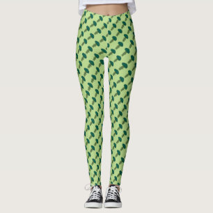Broccoli som böjer den lyckliga grönsaken för leggings