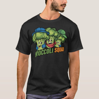 Broccoli Squad För Broccoli Älskare Grönsak Brocco T Shirt