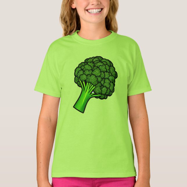 Broccoli T Shirt (Framsida)