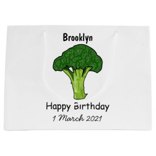 Broccoli tecknad illustration
