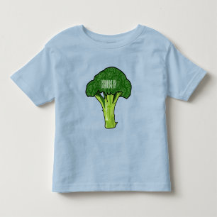 Broccoli tecknad illustration t shirt