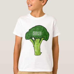 Broccoli tecknad illustration t shirt