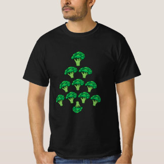 Broccoli vegan julgran t shirt
