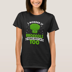 Broccoli Vegetable Vegetarian Broccoli Vegan Food T Shirt