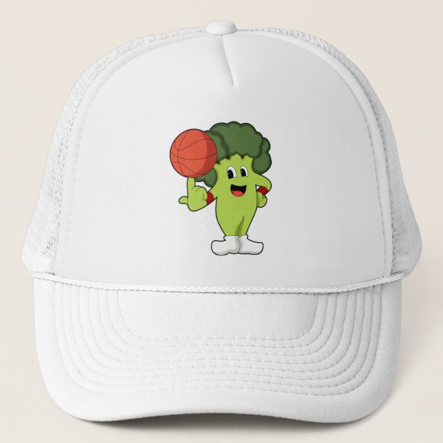 Broccoli vid Basketball Sports Keps (Framsida)