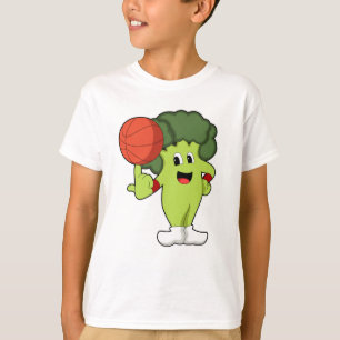 Broccoli vid Basketball Sports T Shirt