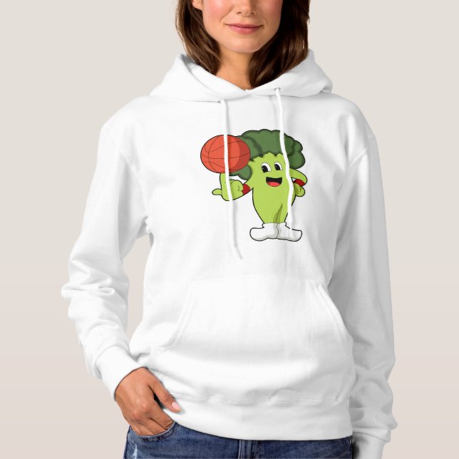 Broccoli vid Basketball Sports T Shirt (Framsida)