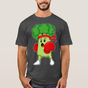 Broccoli vid Boxing med Boxing handskar T Shirt