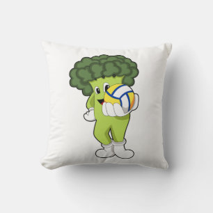 Broccoli vid Volleyball Sports Kudde