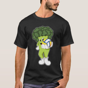 Broccoli vid Volleyball Sports T Shirt