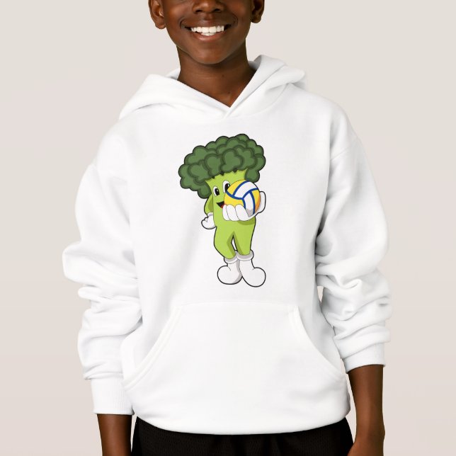 Broccoli vid Volleyball Sports T Shirt (Framsida)