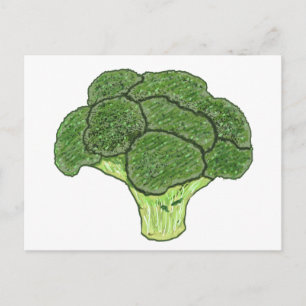 Broccoli Vykort