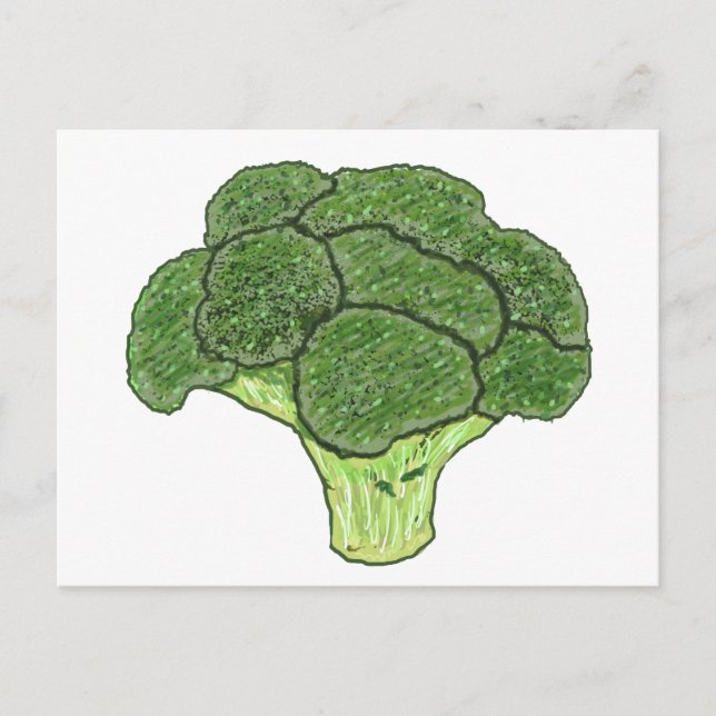 Broccoli Vykort (Framsida)