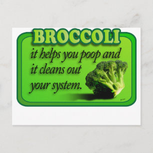 broccoli vykort