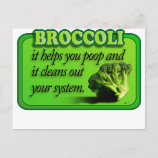 broccoli vykort