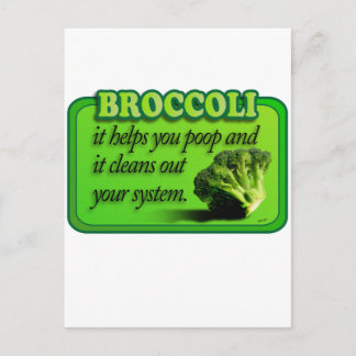 broccoli vykort