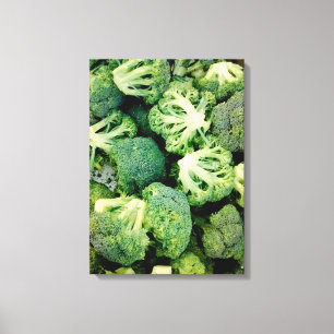 Broccolifotokanfas Canvastryck