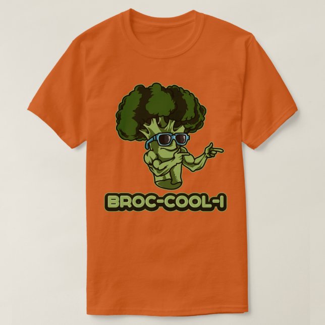 BROCCOOLI Broccoli Plant Vegetables Vegan T Shirt (Design framsida)