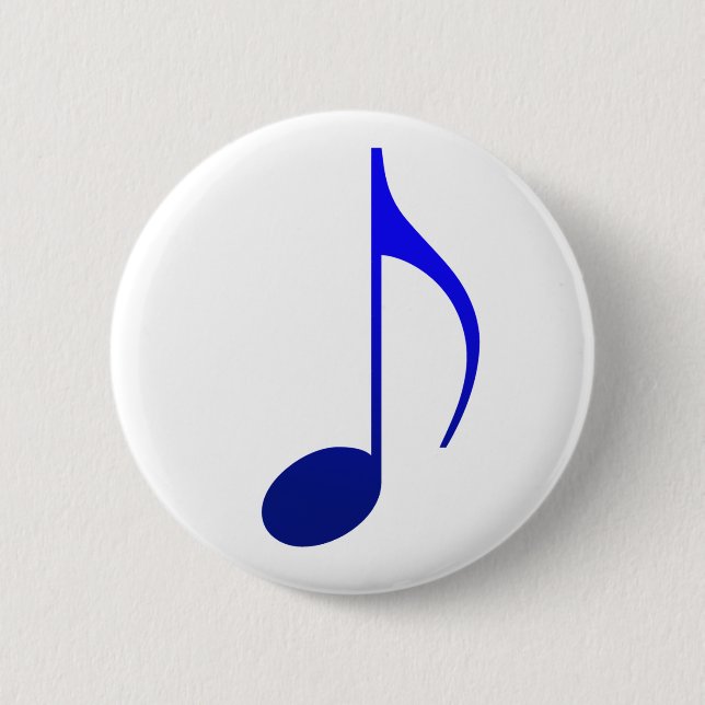 Broche (Botton) Colcheia Azul Knapp (Framsida)