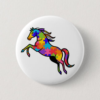 Broche (Botton) Quebra-Cabeça - Cavalo Knapp
