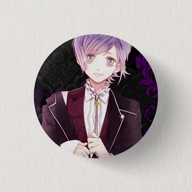 Broche Diabolik Lovers Kanato Knapp (Framsida)