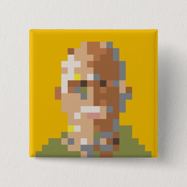 Broche Guignard Quadrado Knapp (Framsida)