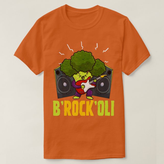 BRockOli Broccoli Vegan Pun Vegetarian Vegetable V T Shirt (Design framsida)