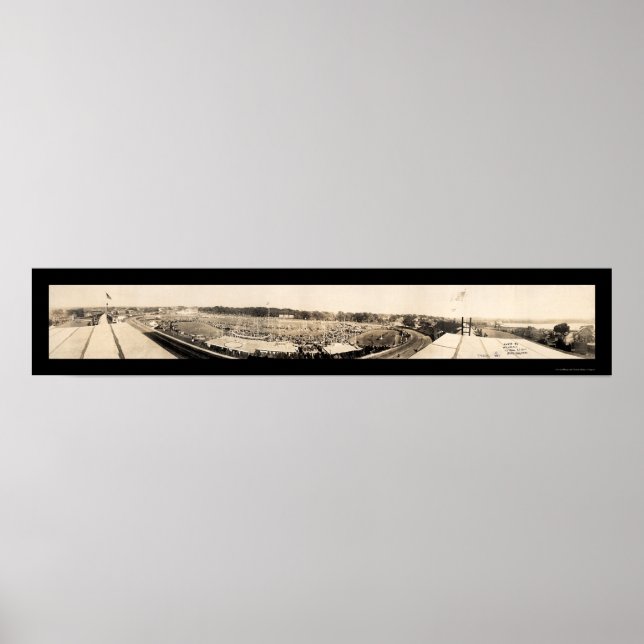 Brockton Fair Grounds Photo 1927 Poster (Framsidan)